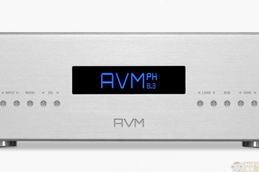 最多四组输入 AVM Ovation PH 8.3 唱头放大器